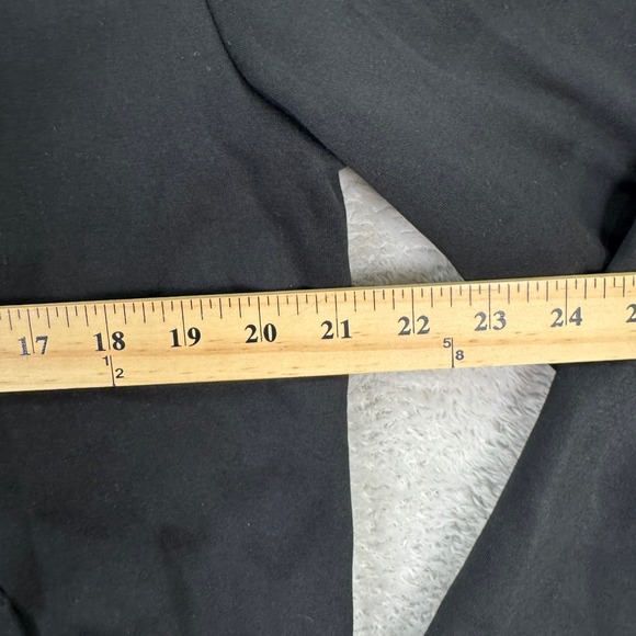 Fred Perry Mens Small Colorblock Hoodie Sweatshirt Black Grey Gold Trim Casual - Picture 3 of 7